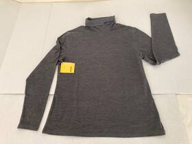 4544721207 Ski-doo New Nwt Womens Turtleneck Long Sleeve Top Heather Grey Xl