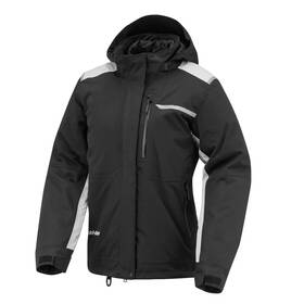 4560070690 Ski-doo Ski-doo/brp Ladies Exodus Snowmobile Jacket Sz Med Pn Blk/grey/wht