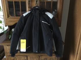 4560071490 Ski Doo Exodus Jacket Gray And Black Men S 2xl