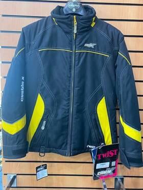 Ski-doo 70-2432 Jacket Castle Twist Ladies Black/yellow Small
