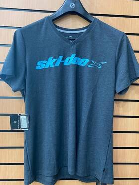 Skidoo 4542691227 T-shirt Heather Grey Xlarge