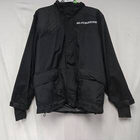 Slednkjk11 Slednecks Snow Skiing Snowmobile Snowboard Jacket Black Medium Closeout Was 219