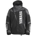 Smb-17jmx-bk-md Yamaha Fxr Mission Snowmobile Jacket Black Medium Free Sticker