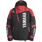 Smb-17jmx-rd-lg Yamaha Fxr Mission Snowmobile Jacket Red Large Free Sticker
