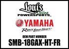 Smb-18gax-ht-fr Yamaha Lens Sin Htd Fire New Oem 718721291453