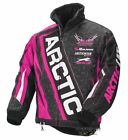 5241-37 Snowmobile Team Youth Pink Jacket Black Arctic Kid - Cat