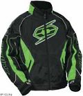 72-8042 Snowmobile Small - Black Green Switch Jacket Castle Mens