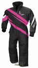 5250-61 Snowmobile Team Suit - Arctic -piece Black Pink Youth Cat