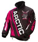 5241-24 Team Cat - Arctic Women Pink Jacket Black Snowmobile