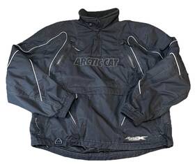 Tex 4290-566 Arctic Cat Arcticwear Snowmobile Jacket Pullover Black Xl Back Country A-tex