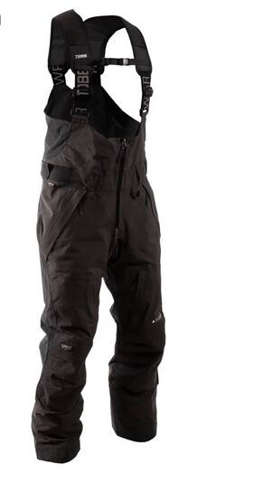 100122-001-003 Tobe Vivid Bib 2x-small Black Athletic Winter Gear Sympatex Lightweight