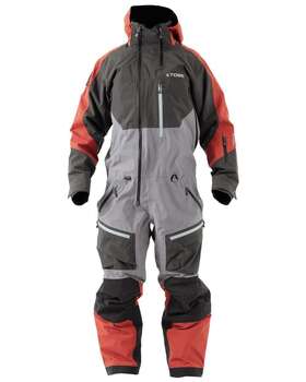 Tobe 900423-023-005 New Large Barn Red Novo V4 Monosuit Shell For Snowmobiles/snow Bikes