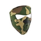 Wnfms118 Zanheadgear Neoprene Full Face Mask Small Woodland Camo
