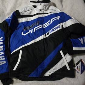 Yamaha Smb-16jvp-bl-md Men S Sr Viper Snowmobile Jacket By Fxr Size Large - Blue