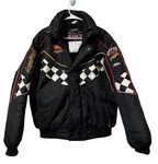 Choko Racing Storm Proof Mens Checkered Flag Snowmobile Jacket Size Medium. Fixed Price $129.99.