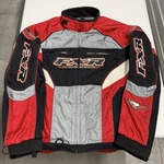 Fxr Snowmobile Jacket Mens Red Black Good Pure Performance Tech Racing Moto. Fixed Price $149.99.