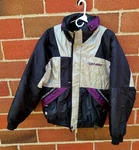 Small Ski-doo Gear Bombardier Black Purple Snowmobile Jacket. Fixed Price $60.00.