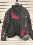 Fly Racing Women's Snx Pro Jacket Black/pink Size 2X-LARGE 470-45122X. Fixed Price $159.00.