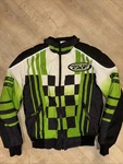 Team Arctic Cat Snowmobile Jacket Neon Wear Mens Med Lining Vtg Canada. Fixed Price $139.99.
