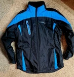 Choko Design Snowmobile Ski- Board Alpine Blue +black Jacket COMP-FXR/509. Fixed Price $30.00.