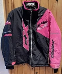 Castle Racewear Pink/black Winter Snowmobile Ski Jacket Youth Xl. Fixed Price $30.00.