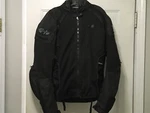 Joe Rocket Analog Mens Vented Mesh Motorcycle Jacket Black/black. Fixed Price $150.00.