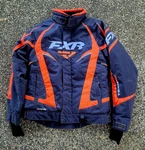 Fxr Snowmobile Racing Team Jacket Black Womens Size 6 Sled Winter F.a.s.t. Fixed Price $97.49.