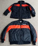 Yamaha Adventure Riding Jacket With Wind Breaker Red/black Combo. Fixed Price $120.00.