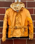 Youth Arctic Cat Snowmobile Jacket Orange Size C12. Fixed Price $41.97.