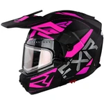 Fxr Maverick Electric Shield Snowmobile Helmet Black/fuchsia Size Large. Fixed Price $572.32.