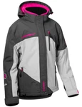 Castle X Phase G4 Womens Snow Jacket Charcoal/silver/pink Glo. Fixed Price $229.99.