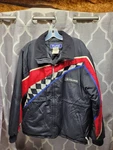 Polaris Pure Jacket Mens Black Red Snowmobile Racing Coat Vintage. Fixed Price $37.98.