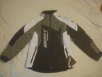 Nwt Women's Rocket Snow Gear Storm Xc Jacket White/black/gray X-small Xs. Fixed Price $59.99.