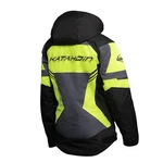 84310302 Katahdin Gear Dagger Jacket Women's Small Black/grey/hi-viz. Fixed Price $204.29.