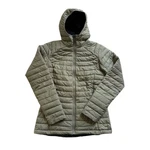 Columbia Women Silver Falls Hooded Packable Puffer Jacket Small Olive Outdoor. Fixed Price $50.00.