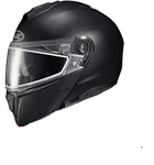 Hjc Modular Snowmobile Helmet/dual Lens Shield I90SN Semi-flat Black Size Medium. Fixed Price $259.95.