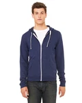 Bella + Canvas Unisex Triblend Sponge Fleece Full-zip Hoodie 3909 XS-2XL Hoody. Fixed Price $34.02.