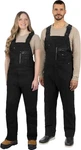 Fxr Adult Unisex Task Canvas Overall Bib Pants - Black Small. Fixed Price $84.65.