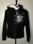 Klim Jacket Women's Small Grey Pink Hoodie Coat Sherpa Lined Fleece Racing. Fixed Price $24.99.