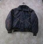 Vintage Yamaha Snowmobile Jacket Mens Large Black Full Zip Insulated. Fixed Price $34.99.