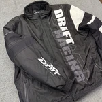 Drift Racing Jacket Mens 3XL Black White Snowmobile Insulated Coat. Fixed Price $84.99.