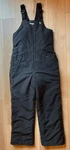 Mens Large Arctic Wear Cat Black Insulated Snow Bibs Overalls 4981-624. Fixed Price $20.00.