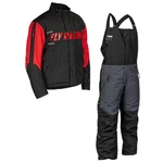 Fly Racing Outpost Snowmobile Jacket/bib Combo Red, Black, Grey & Hi-vis. Fixed Price $284.98.