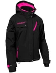 Castle Womens Powder G3 Insulated Snowmobile Jacket Black/pink Glo. Fixed Price $399.29.