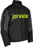 Fly Racing Outpost Jacket Black/hi-vis Cold Weather Off-road Snowmobile Adult Lg. Fixed Price $129.95.