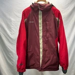 Convert Velocity Mens Waterproof Windbreaker Ski Snowboard Jacket Red Burgundy. Fixed Price $29.75.