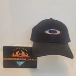 Oakley Men's Tin Usa American Flag 3D Emblem Flex Fit Stretch Hat Cap L/xl. Fixed Price $13.99.