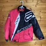 Arctiva Comp Snowmobile Jacket Pink Black Size Youth 14 Euc. Fixed Price $36.39.