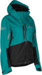 Fly Racing 470-5212XS Women's Carbon Jacket Deep Lake/black. Fixed Price $339.95.