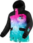 Fxr Youth Winter Cold Weather Kicker Jacket - Minty Fresh Ink/black 16. Fixed Price $119.69.
